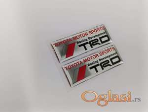 Toyota TRD stiker oznake